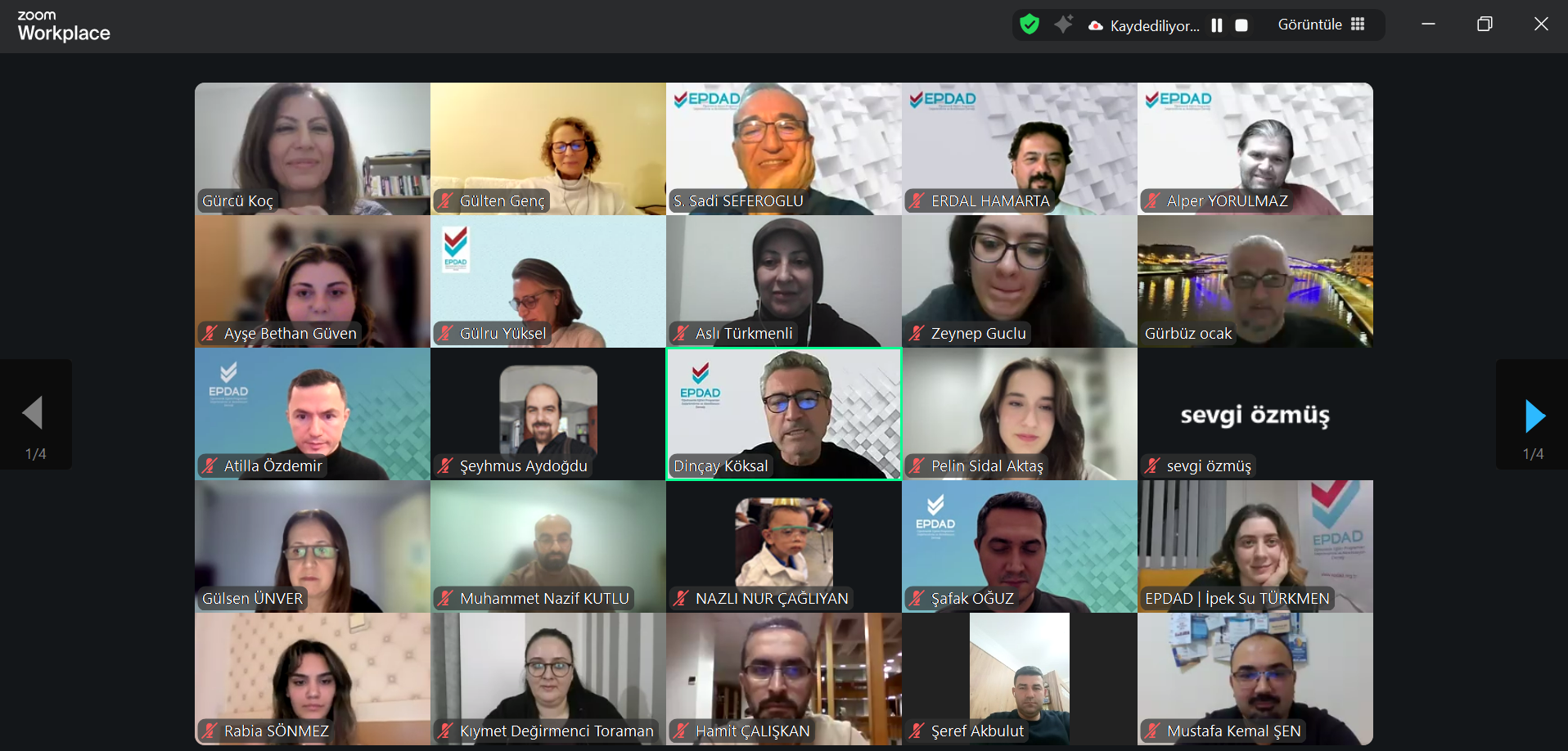8. Öğrenci Değerlendirici Eğitimi Gerçekleştirildi